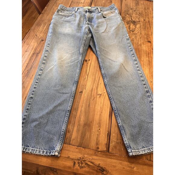 Vintage L.L. Bean 37x32 Classic Fit Blue Jeans Men’s Pants Denim LL Bean Blue - Picture 1 of 15